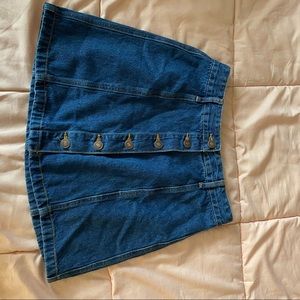 Jean skirt